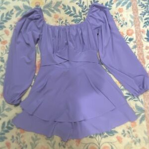 Elegant Lavender Women's Top
